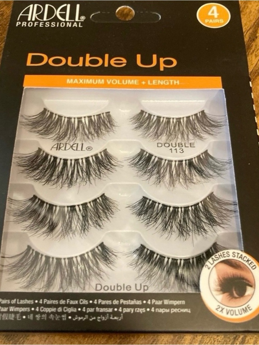 Ardell Double Up 4 Pack 113 #75814
New